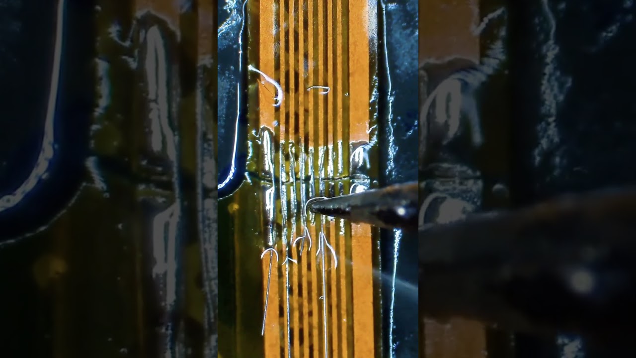 Broken Flex Cable Repair with Jumper Wires