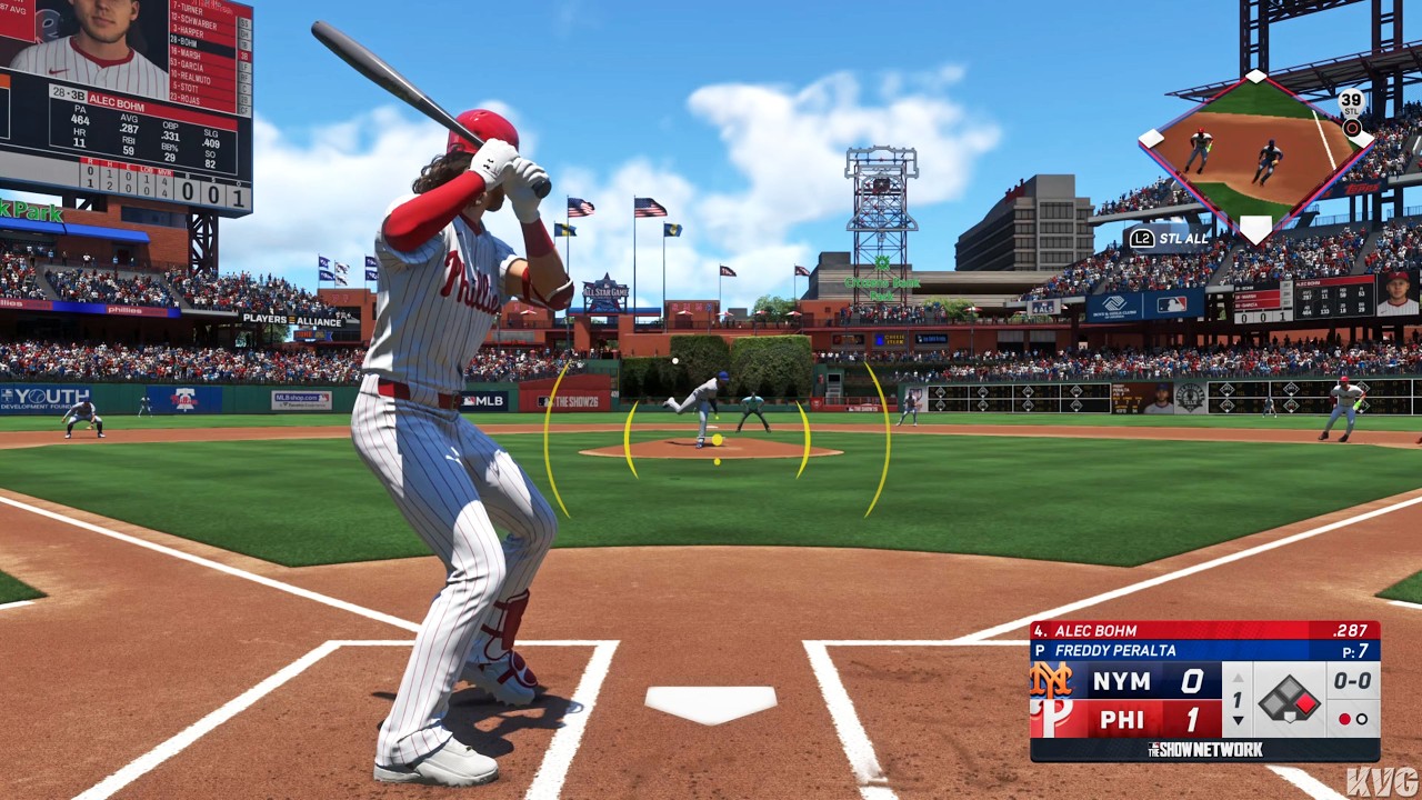 MLB The Show 26 - Нью-Йорк Метс против Филадельфия Филлис - Геймплей (PS5 UHD) [4K60FPS]