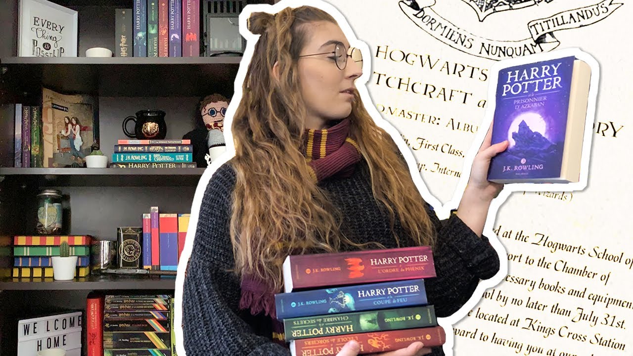 B O O K T U B E : Ma collection Harry Potter // Livres