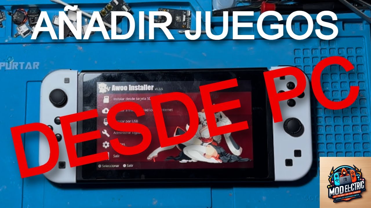 Cómo PASAR JUEGOS a tu SWITCH desde PC! (ESPAÑOL) | Explicación paso a paso | AWOO INSTALER 2024