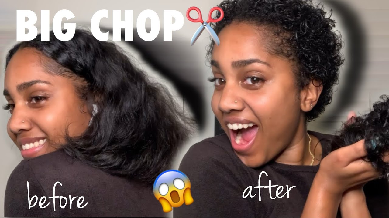BIG CHOP 2020✂️✨ | Natural Hair Journey🌸