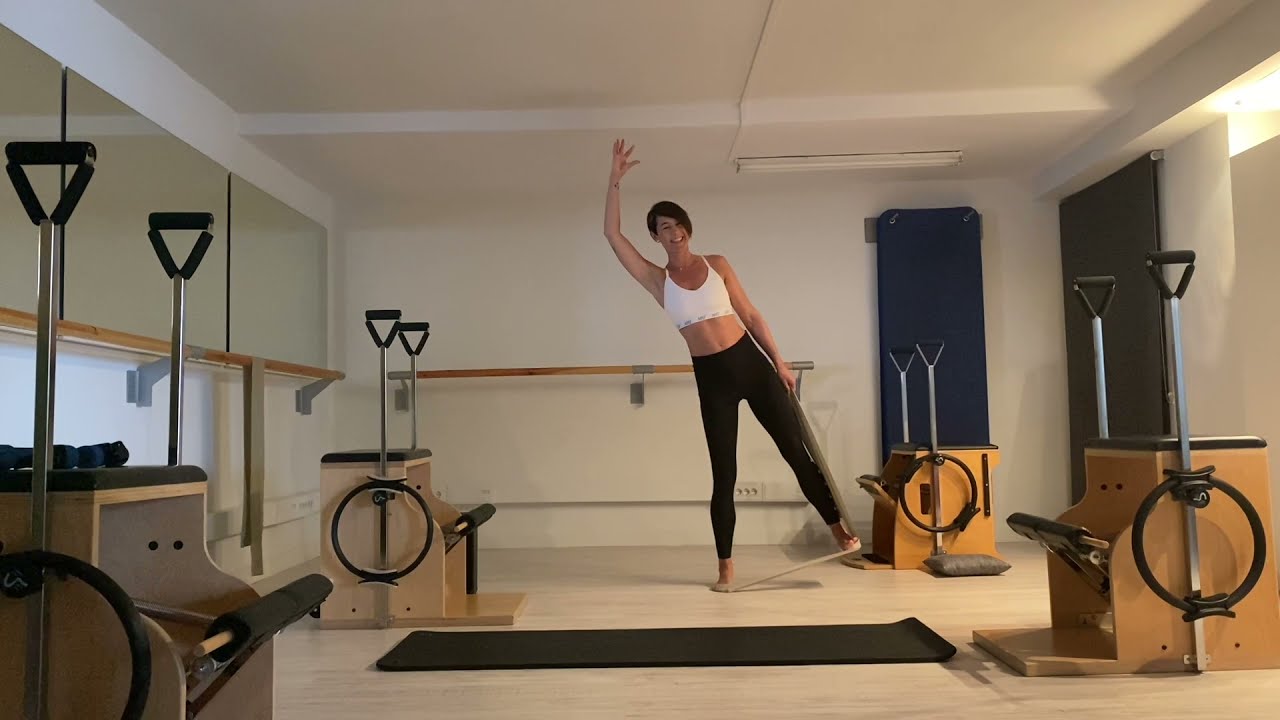 PILATES CON BANDA ELÁSTICA