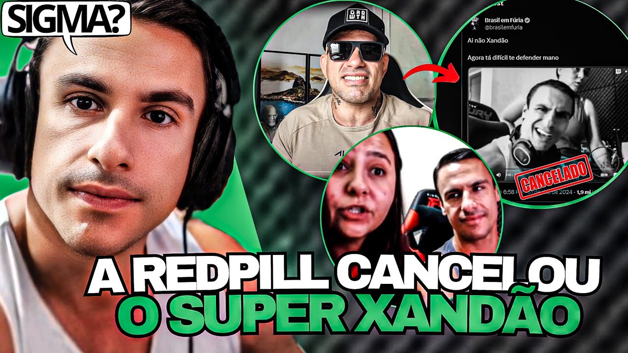 SUPER XANDÃO REAGE A SUPER XANDÃO E ESPOSA CANCELADOS PELA REDPILL