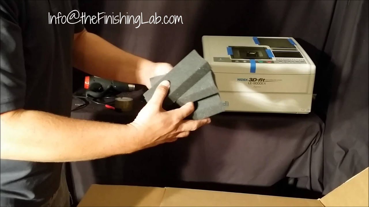 The Proper way to Ship a Santinelli / Nidek  LE9000