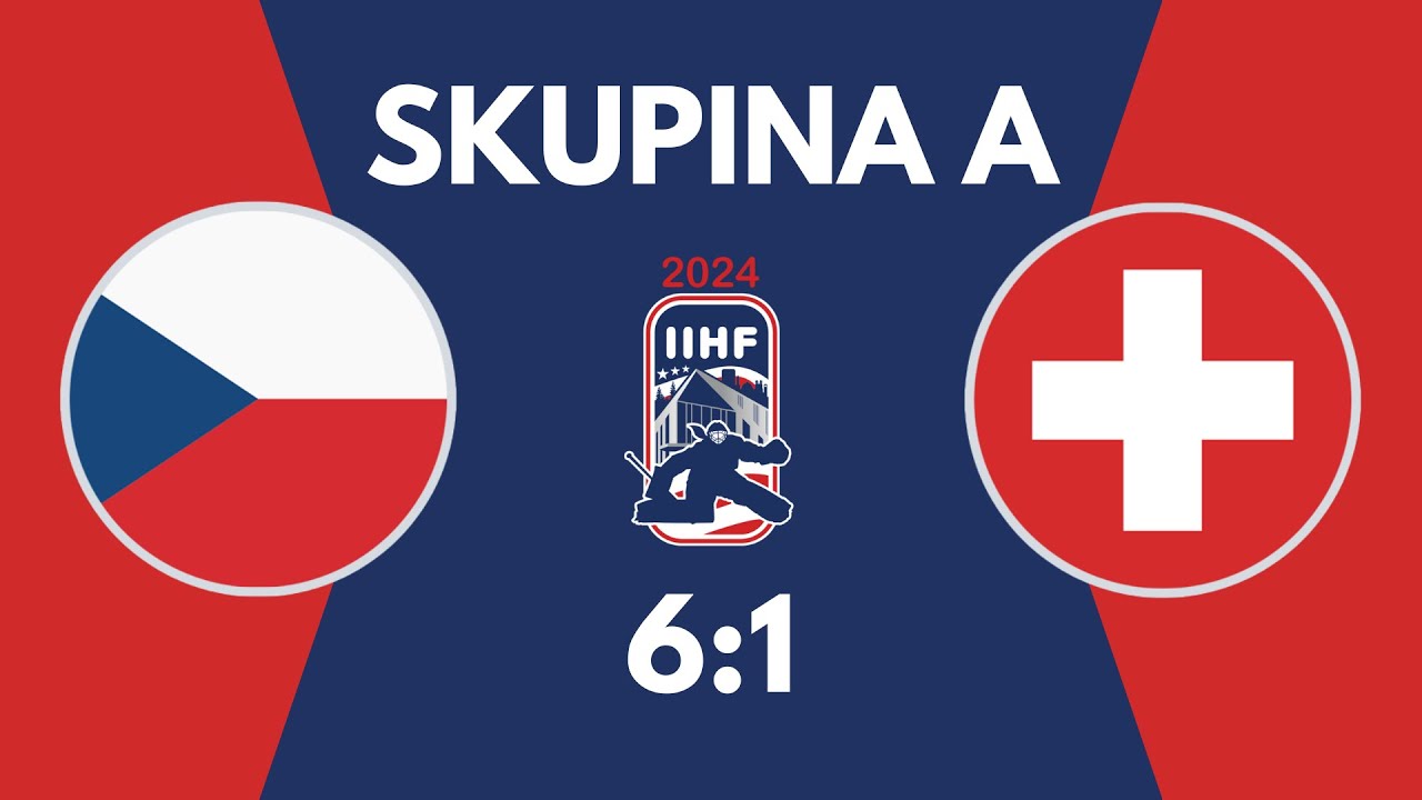 SESTŘIH | Česko - Švýcarsko | 6:1 | MS Žen 2024