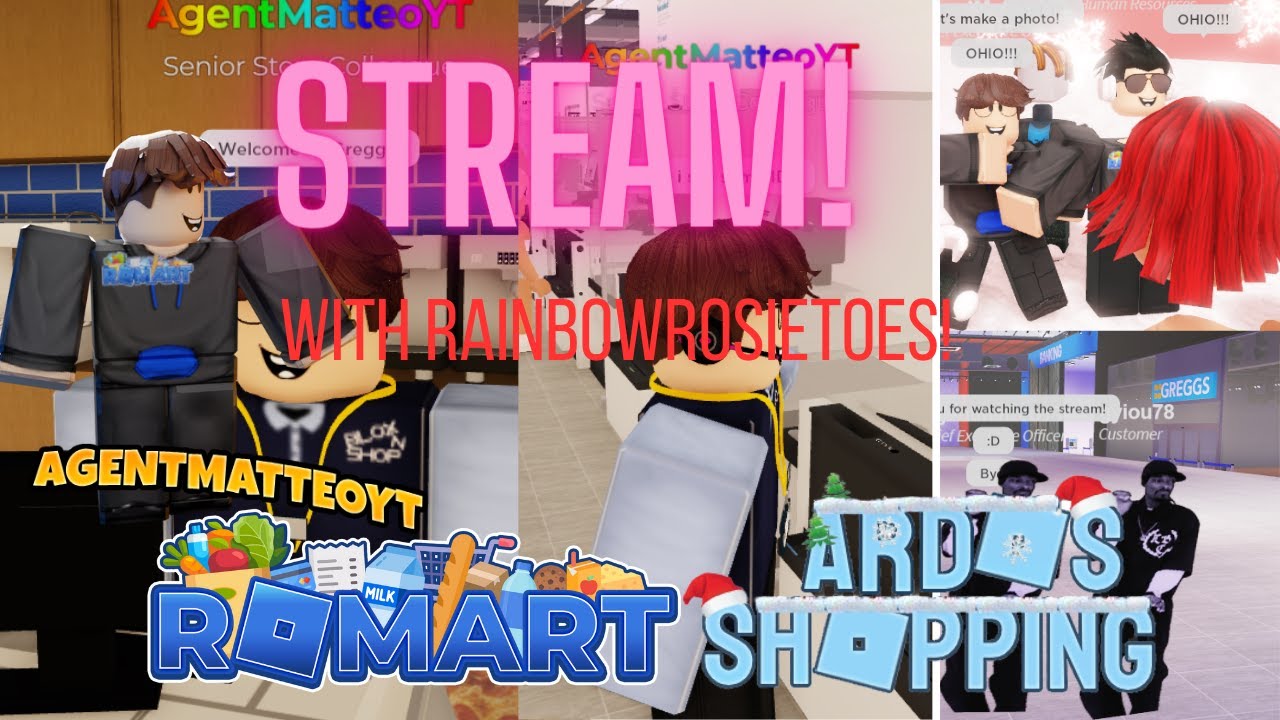 RoMart  And ArdosShopping stream!