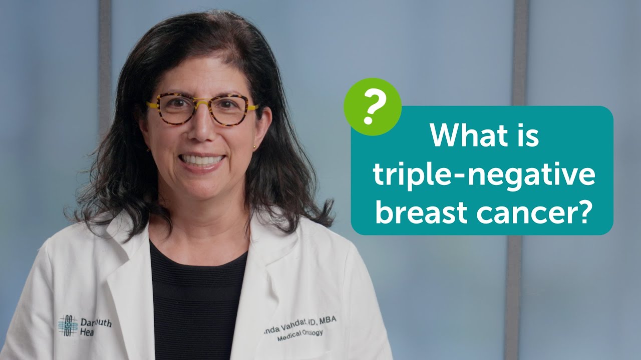 What is triple-negative breast cancer?