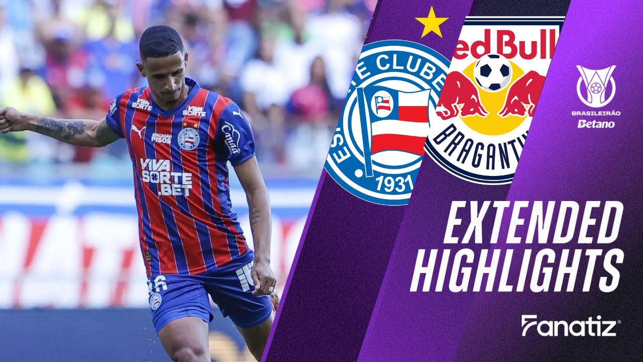 Bahia vs Red Bull Bragantino 2-1 | Game Highlights | #Brasileirao2025