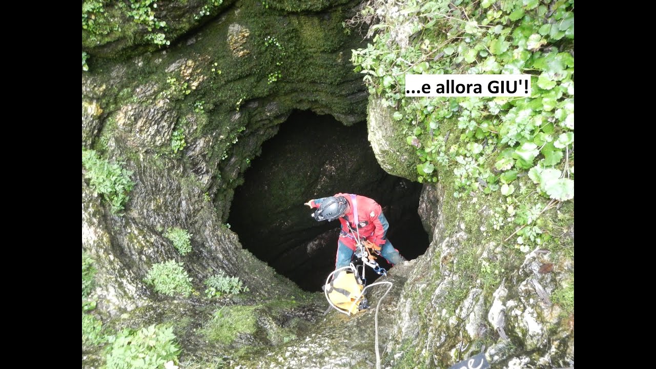 Spluga della Preta - pozzo d'ingresso (Veneto)