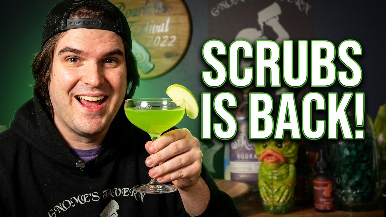 Scrubs is Back, So Here's the Appletini