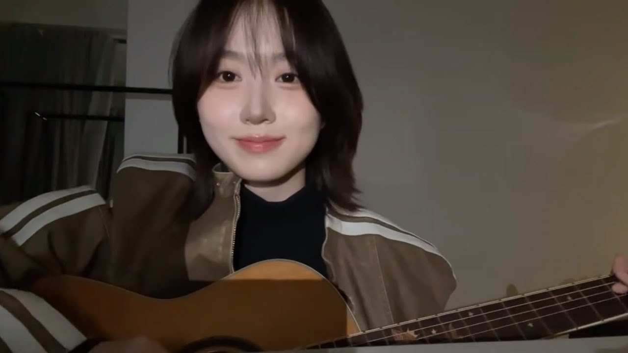 [NMIXX] 해원 - 첫사랑 (guitar ver.) | 원곡 : 백아