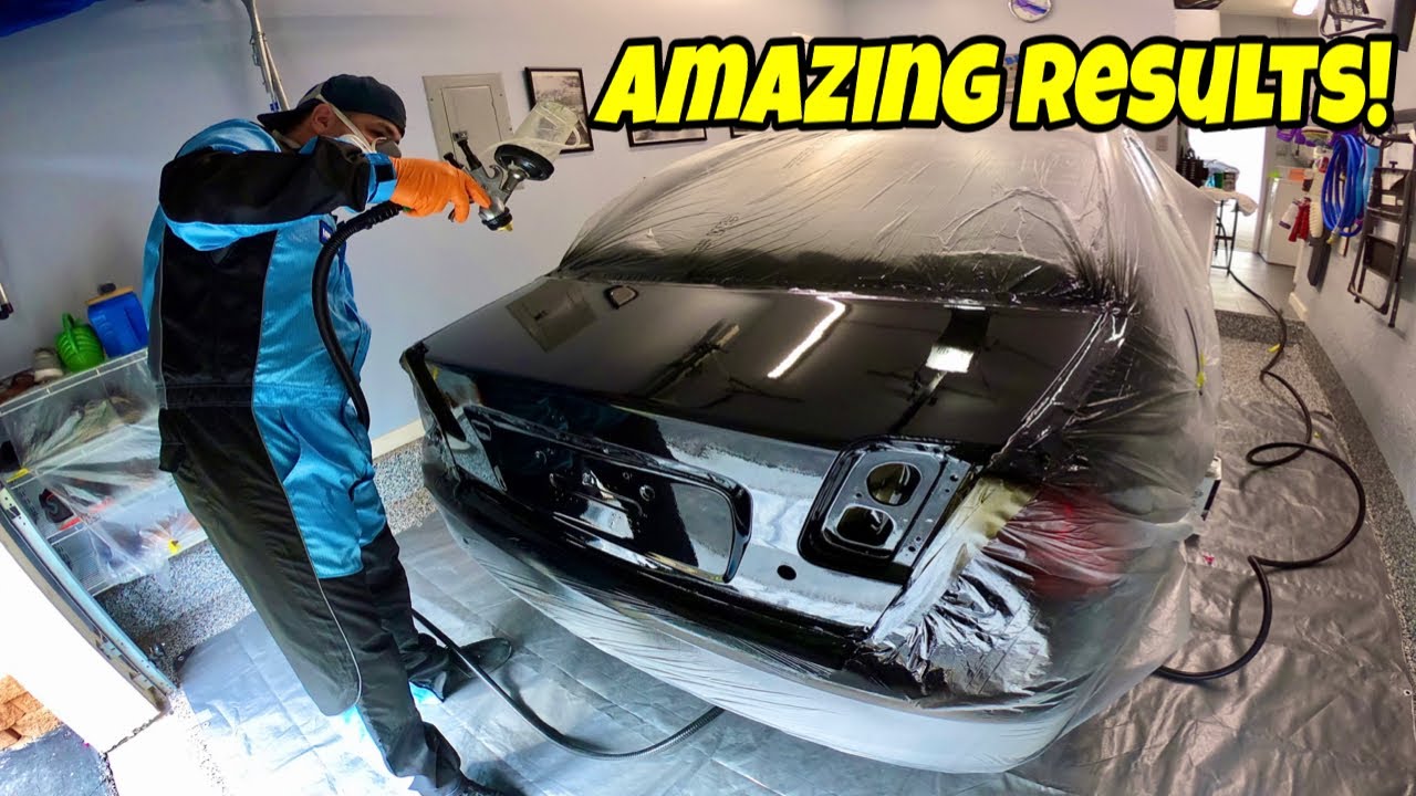 Painting Glossy Finishes in your Garage!