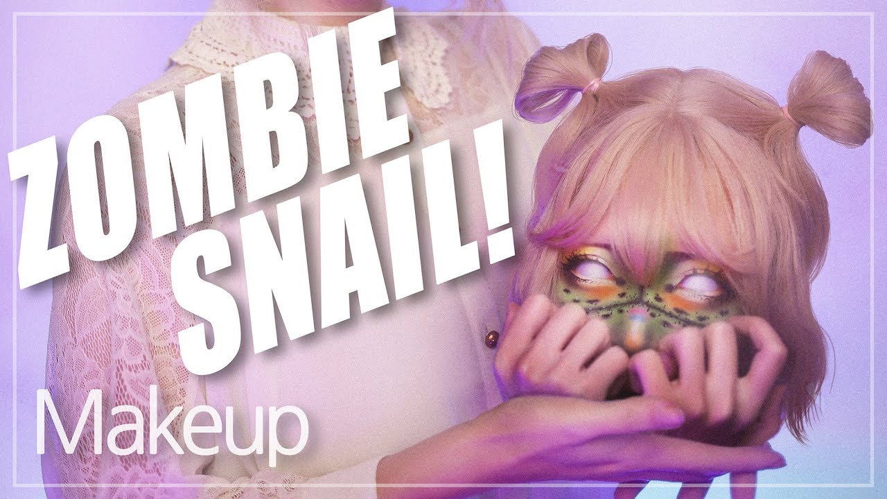좀비 달팽이 🐌 컨셉 메이크업 《 ZOMBIE SNAIL MAKEUP 》