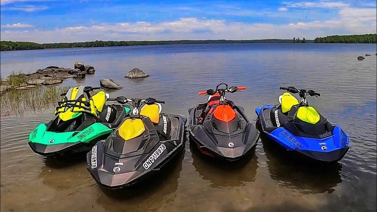 Rippin' the Trixx (First Sea-Doo ride with the boys)