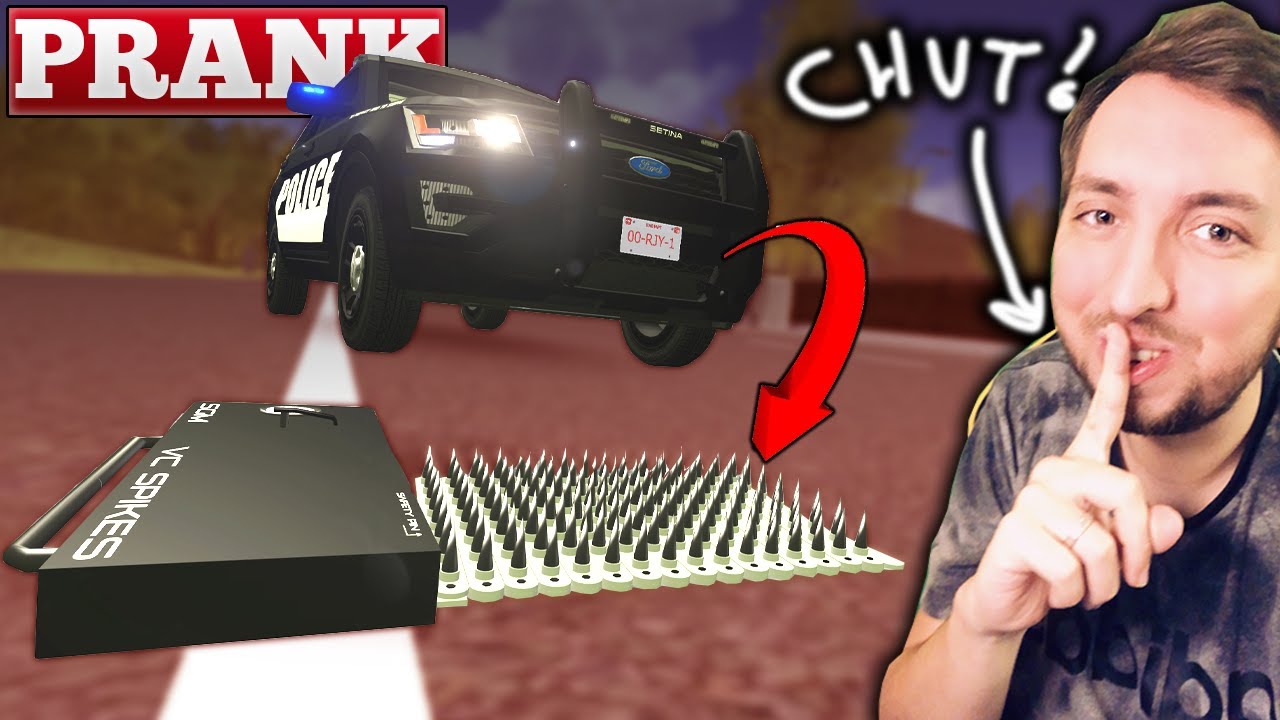 👮‍♂️ JE TROLL LES POLICIERS (Ils finissent sans pneus) 🤬 - GMOD DarkRP FR