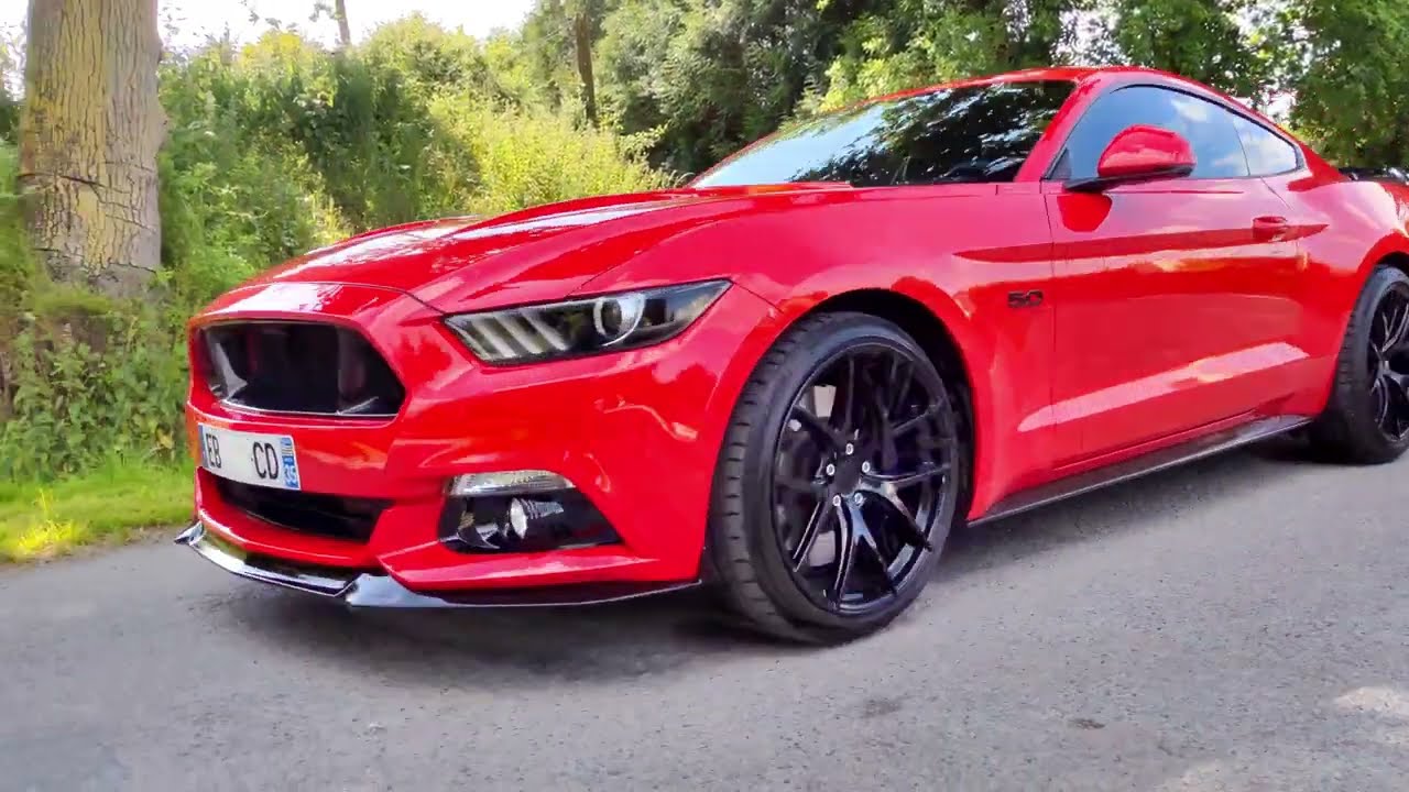 Mustang GT avec la ligne d'échappement inox CORSA Xtreme. la ligne d'échappement la plus bruyante!?