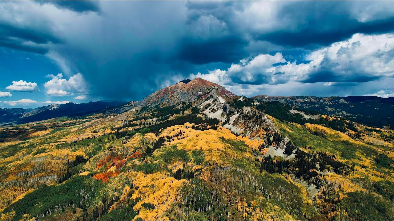 Beautiful Fall Colors in Crested Butte, Colorado | 2024 Drone Film