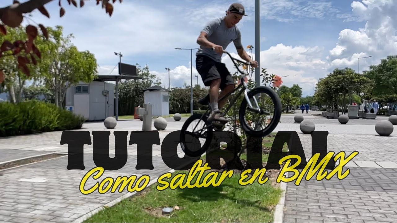 APRENDE a SALTAR con la BICICLETA🚲💨 [COMO hacer BUNNYHOP con la BMX]