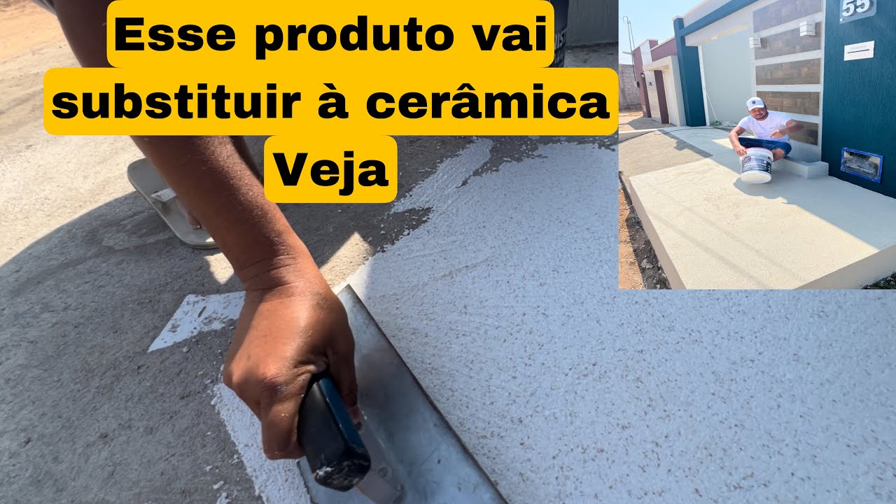 Da Austrália 🇦🇺 para o 🇧🇷 Pintor usa pedras naturais no piso e o resultado vai te surpreender,veja