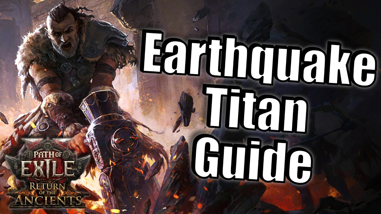 Единственный навык с булавой, который усилили | Гайд на билд Earthquake Titan для Path of Exile 2...