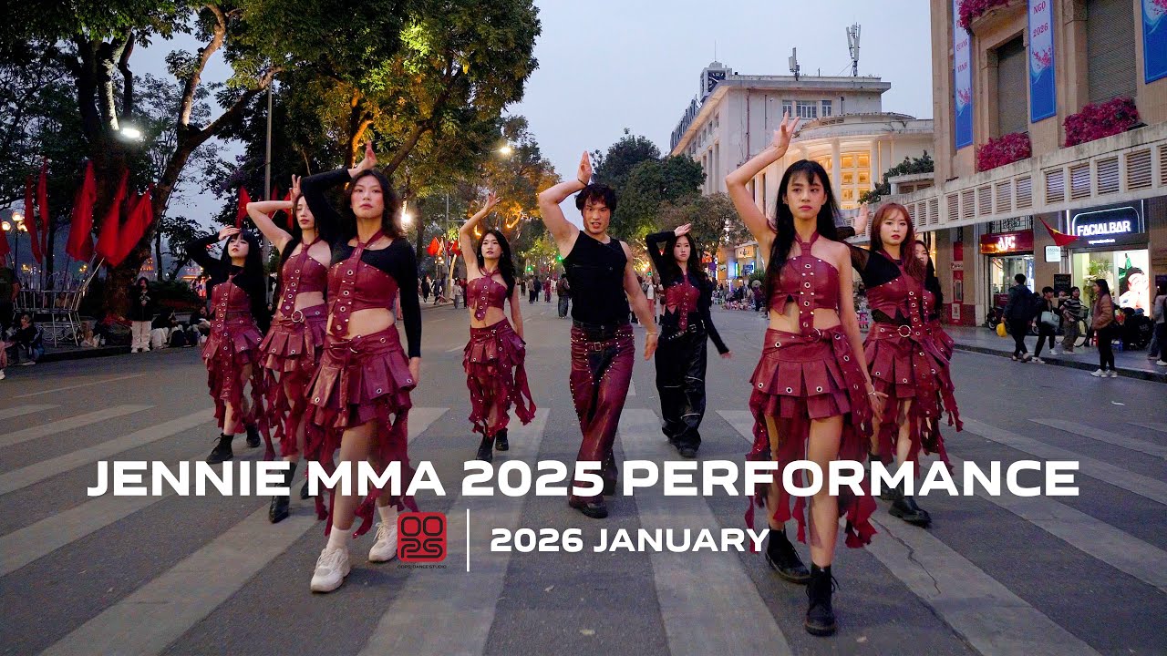 JENNIE MMA 2025 PERFORMANCE - CHOREO BA TRIEU CLASS