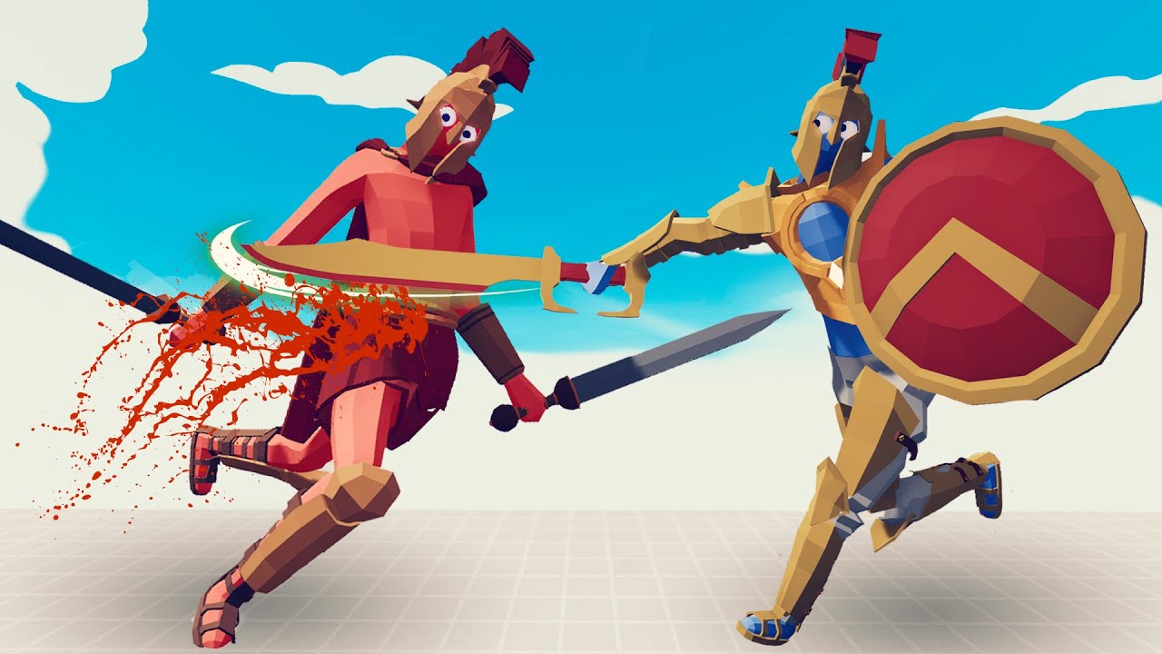 SPARTAN TOURNAMENT | Totally Accurate Battle Simulator-TABS