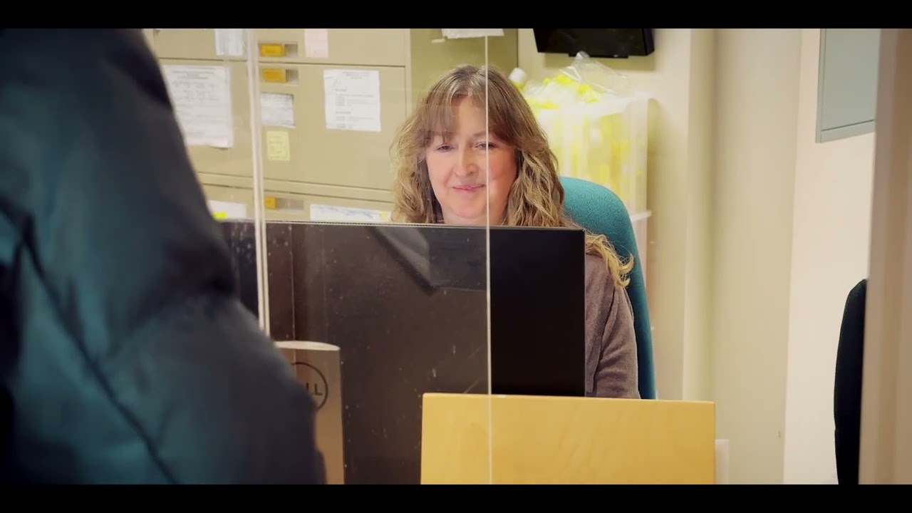 Registration kiosk JGH