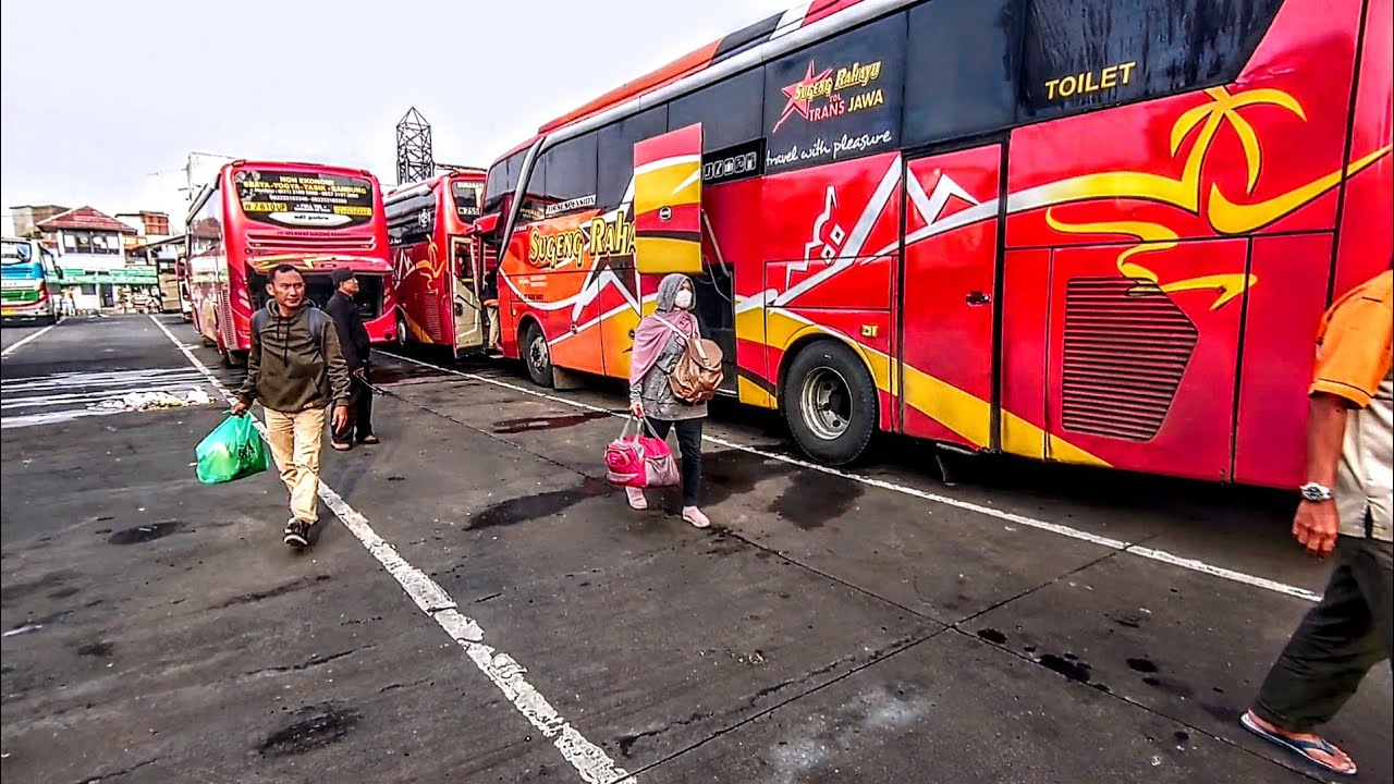 SUGENG RAHAYU 7636 DATANG, SUGENG RAHAYU 7556 PERSIAPAN BERANGKAT DARI TERMINAL CICAHEUM BANDUNG!