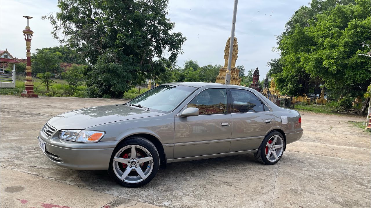 ឡាន Camry ឆ្លាម 1997 ABS ឡានស្អាតទីតាំងនៅបានដំបងTell:098387373/014387373
