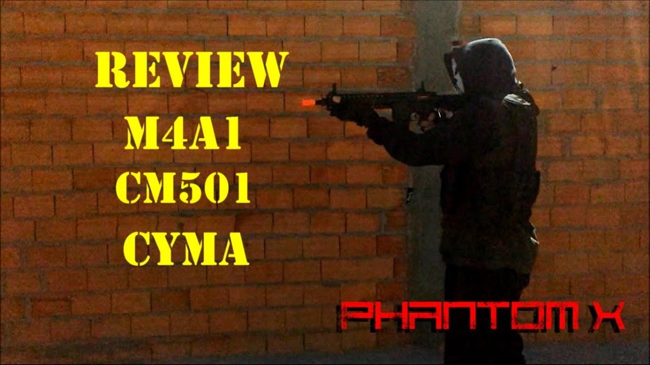 Review - RIFLE AIRSOFT CYMA CM501