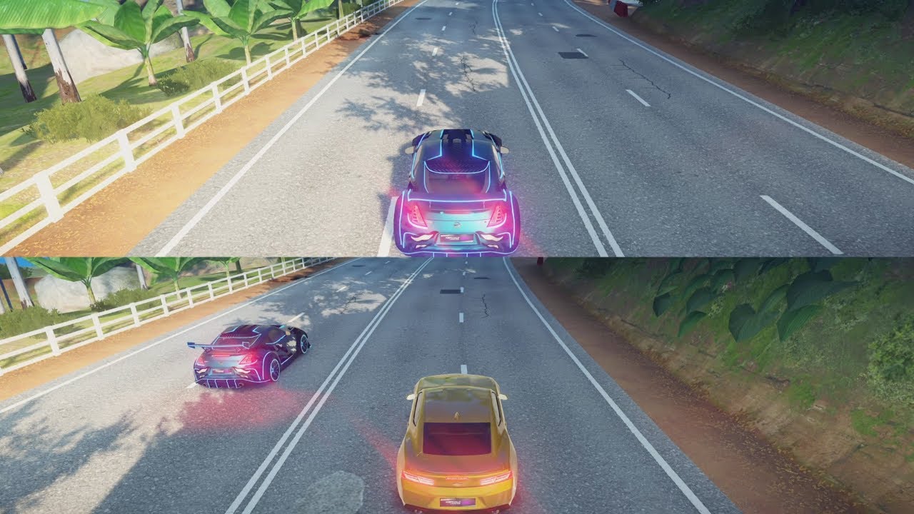 Asphalt Legends Unite прохождение разделенного экрана, разблокируйте 4 локальных игрока