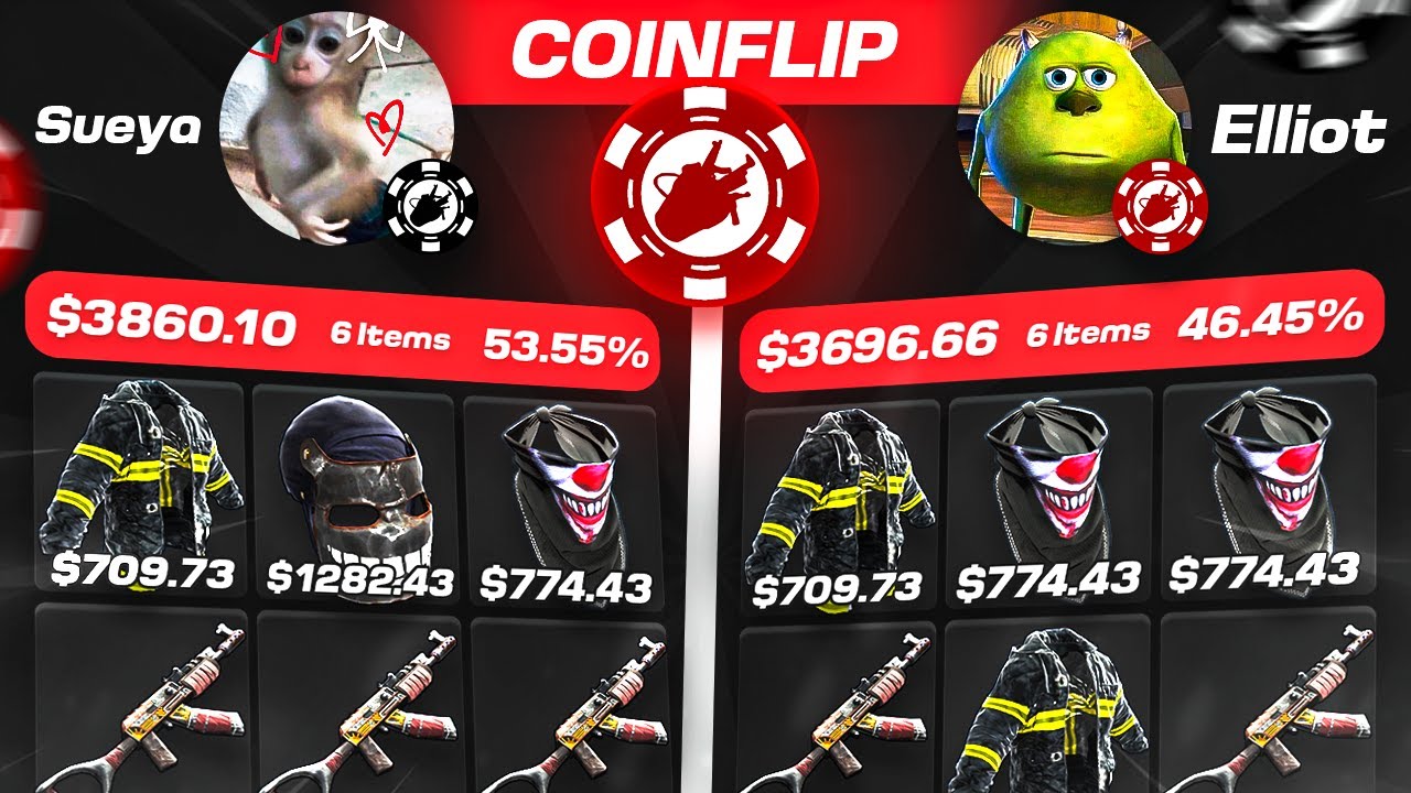 COINFLIPPING $10,000 IN RUST SKINS ON RUSTYPOT - Rust Gambling