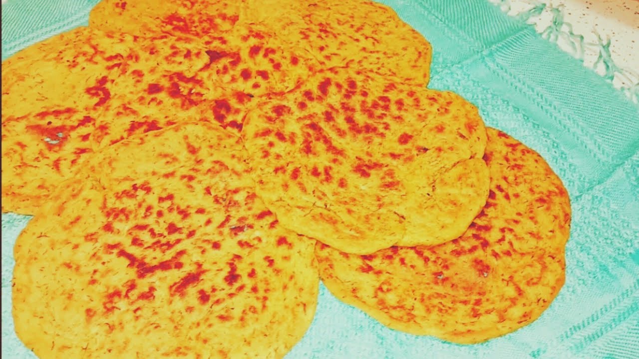 آموزش نان سیب زمینی خوشمزه سنتی در تابه  Teaching traditional delicious potato bread in a pan 🥖