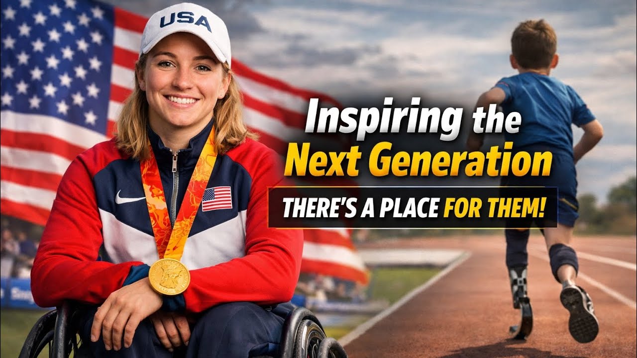Paralympian Inspires the Next Generation of Athletes | “There’s a Place for Everyone”