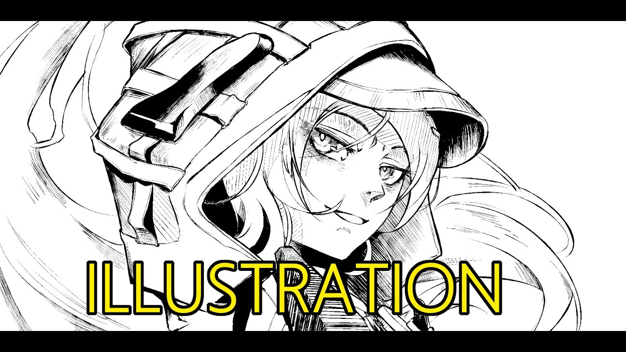 Fluorite - Arknights: Endfield  illustartion process (long version)  |  TheRG