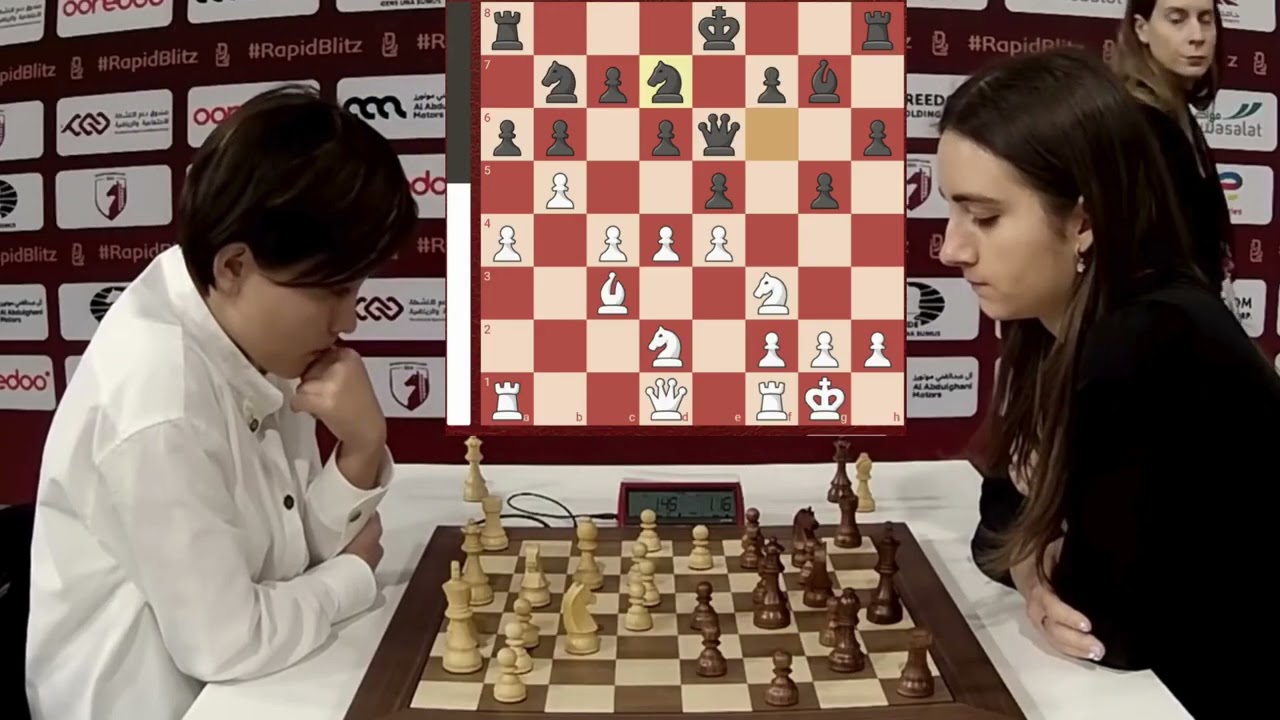 UMIDA OMONOVA IS UNSTOPPABLE Omonova vs Candela Francisco | Round 8 World Blitz 2025 Highlights