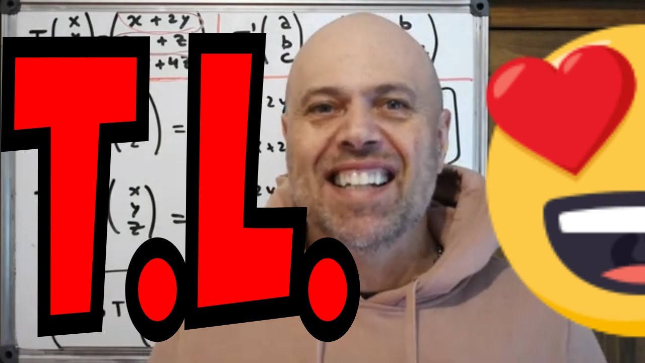 TRANSFORMACIONES LINEALES ( ALGEBRA LINEAL )  ( GAL )
