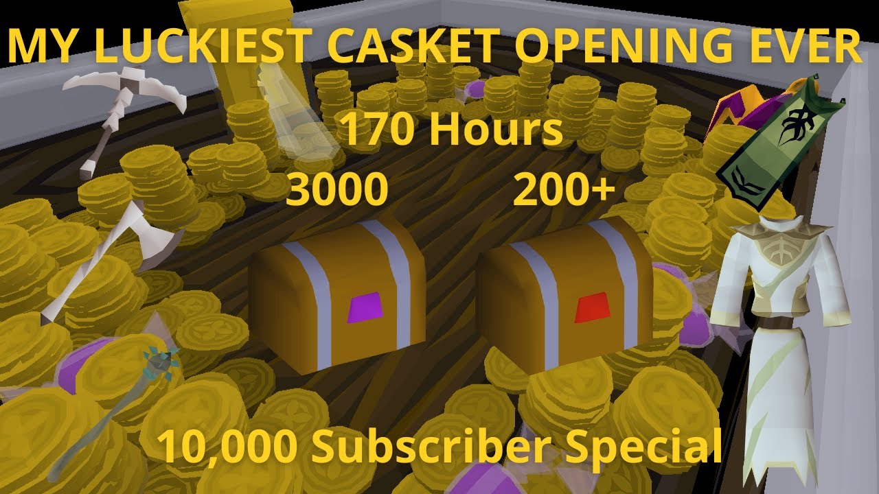 My LUCKIEST Casket Opening EVER In 5000 Hours of Clues (#15)