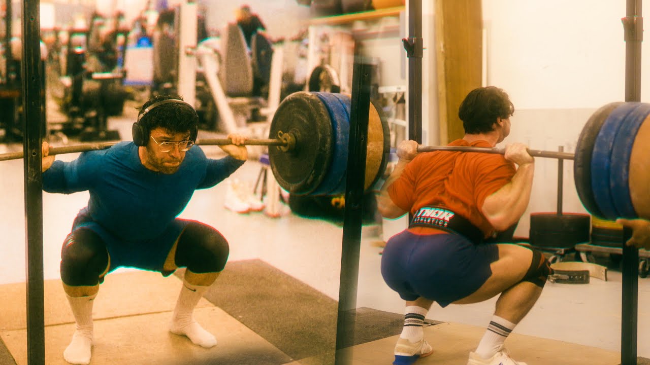 ON S'EXTERMINE AUX SQUATS AVEC KENFIT ET SAMUEL HARTMANN (+220kg)