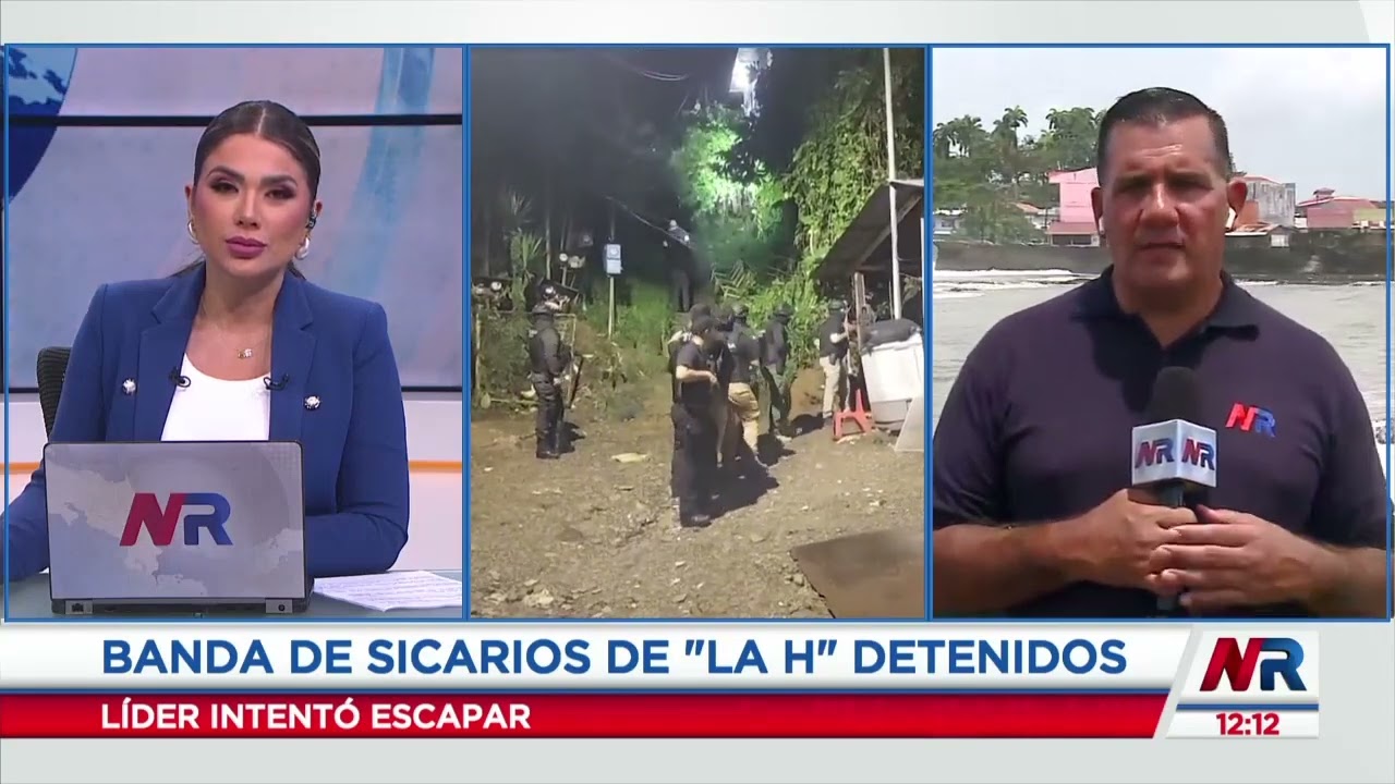 Líder de aparente grupo narco de Limón llora tras ser detenido por agentes judiciales