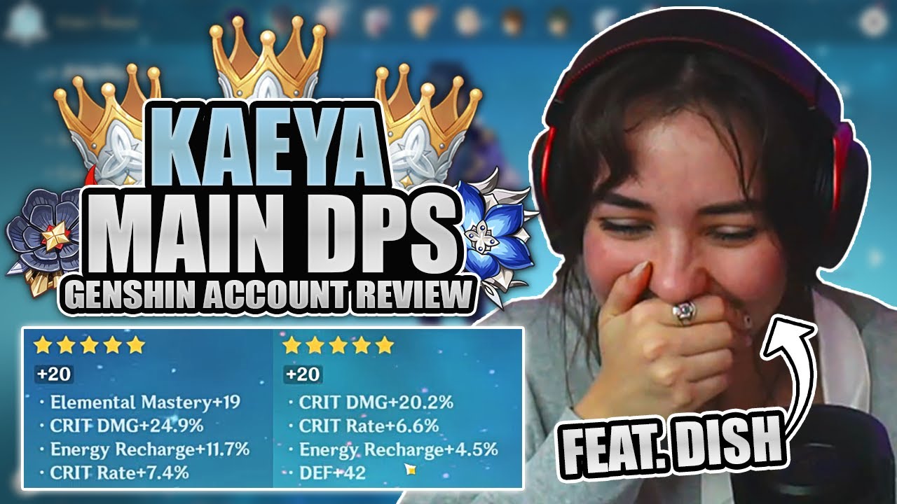 I reviewed @dishh's ENTIRE Genshin Account... | Genshin Account Review #18