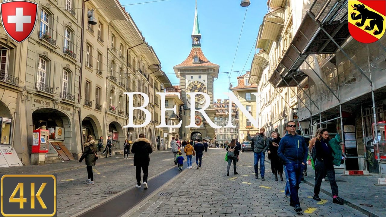 Driving Bern Switzerland 🇨🇭 | 4K City Drive