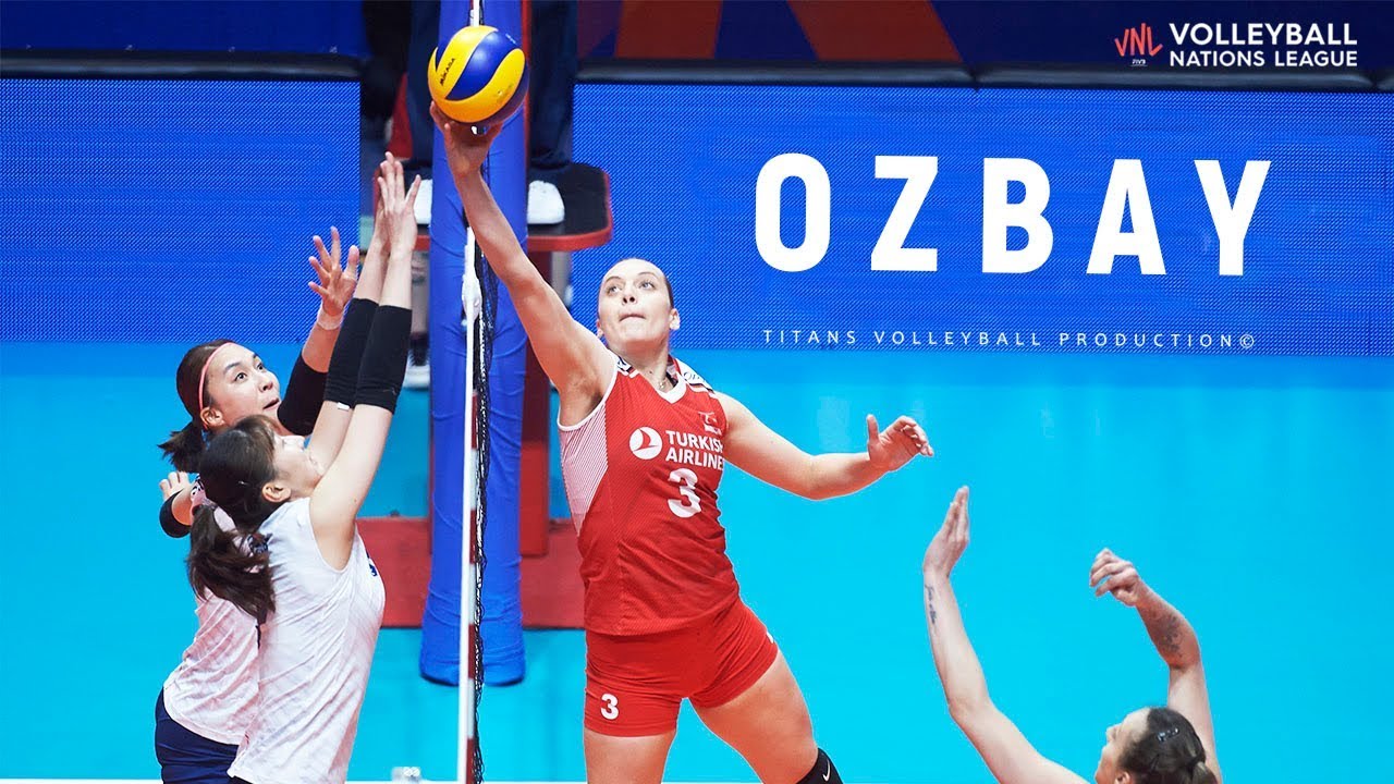 Cansu Ozbay - Best Volleyball Actions | Best Volleyball Sets | Setter Attack | Women's VNL 2019