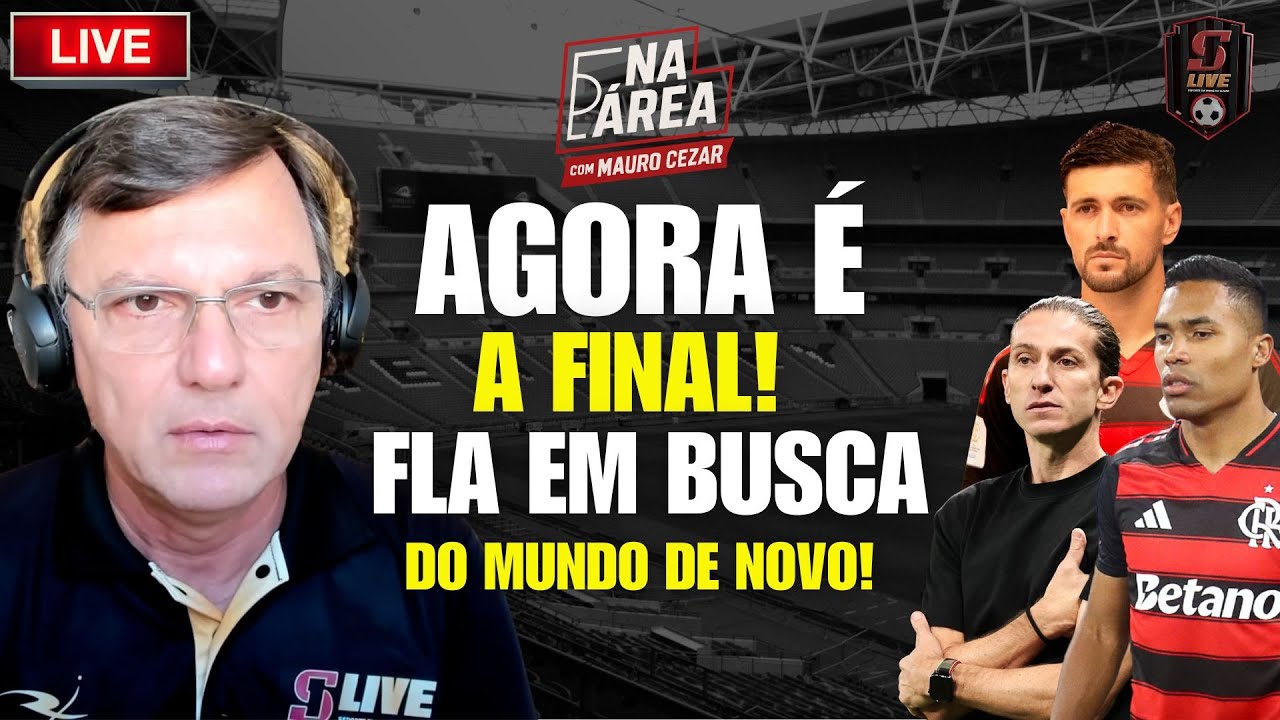 S&Oacute; FALTA 1 JOGO! TUDO SOBRE FLAMENGO E PSG! | DEBATE AO VIVO COM MAURO CEZAR #241