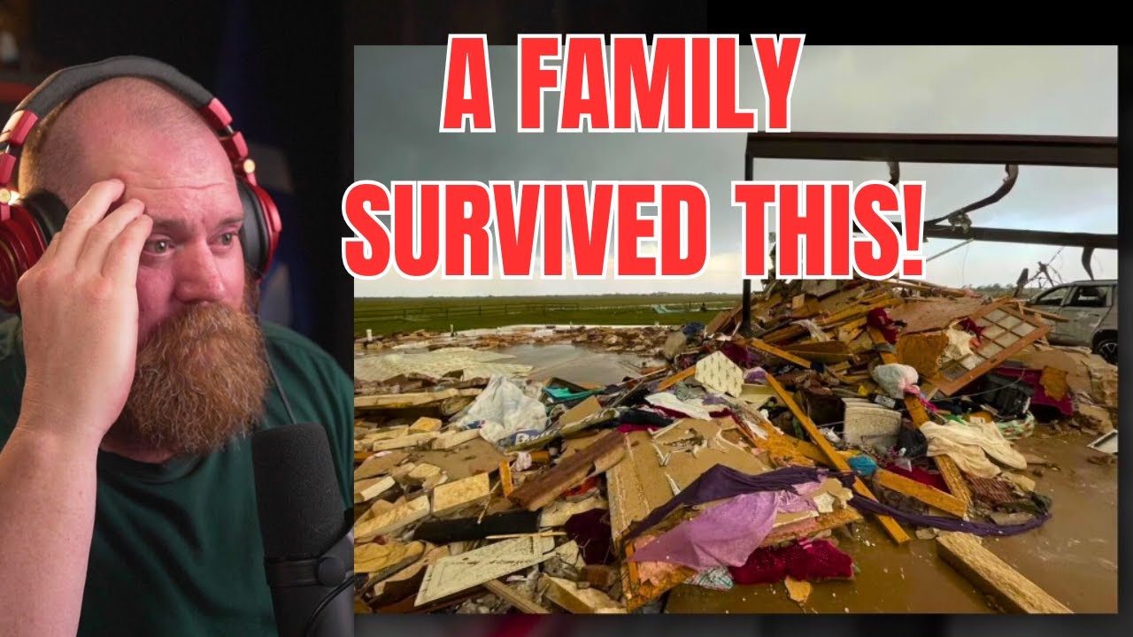 This Was A Scary Situation Aussie Reacts to Tornado Rescue