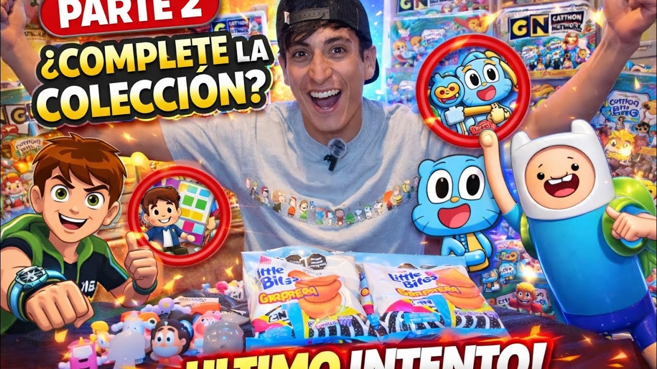COMPLETE LA COLECCION DE CARTOON NETWORK ULTIMO INTENTO 😱👀 ( PARTE 2 )