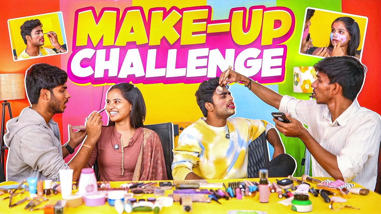 Makeup Challenge💄 Who is Best? MONI SHOCKED😱 