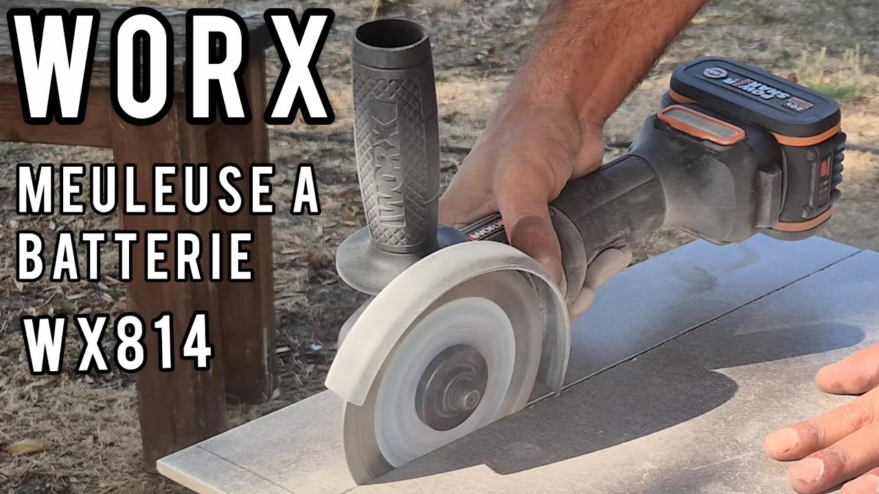 [WORX] MEULEUSE WX814 - Test et présentation