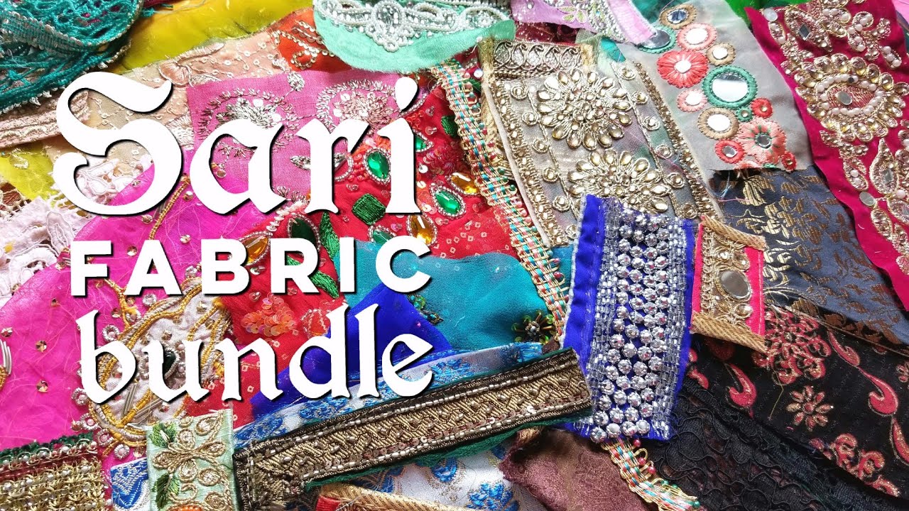 Junk Journal Textiles | Sari Silk Bohemian Fabrics | Boho Daydreams