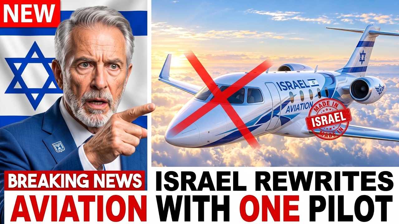 Israel Blows Up The Entire Aviation Market With A Single-Pilot Jet